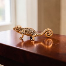 Sammelfigur Messing Statue