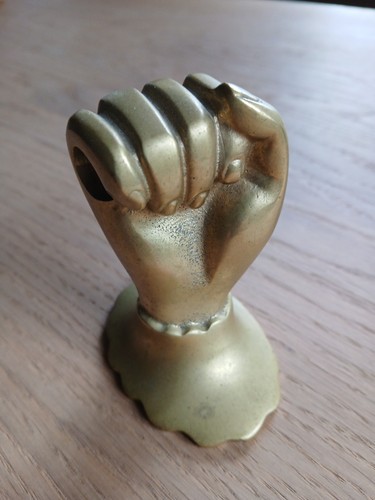 Messing faust stifthalter - messing,