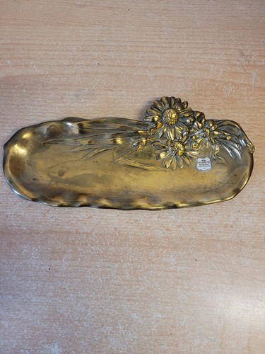 Kleine flache messing schale - ,
