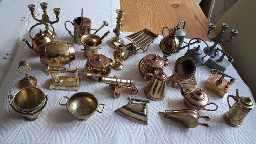 Konvolut aus messing und 4 - aus, messing-