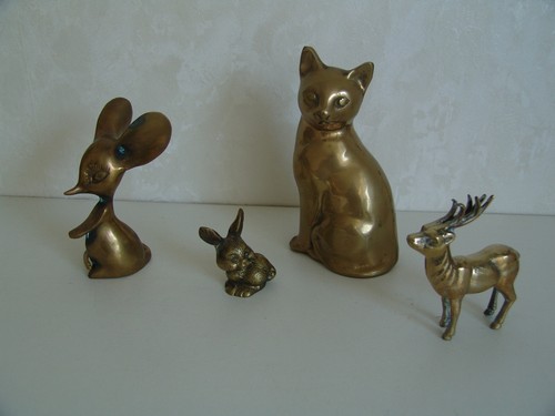 Messing figuren konvolut - figuren,