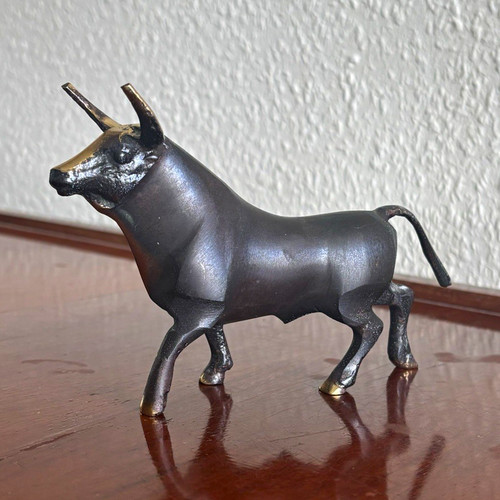 Skulptur stier bull - /,