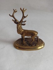 Vintage Messing Figur Hirsch