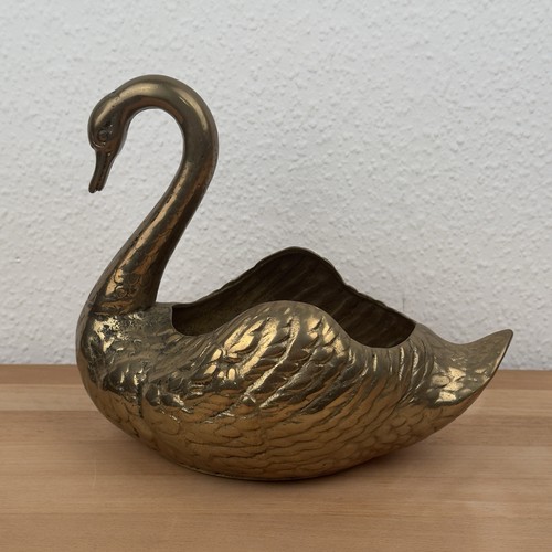 Messing schwan groß - schwan,,
