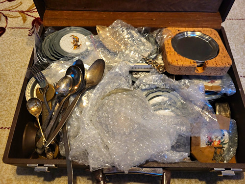 Zinn silber messing sammlung - messing,