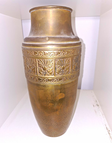 Messing vase goldfarben mit - vase,