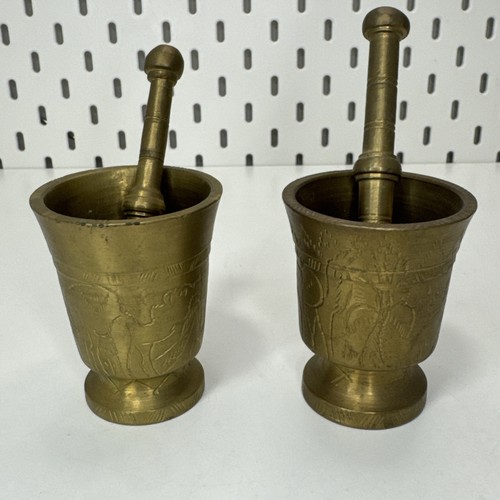 Mörser mit stößel aus - 2x,
