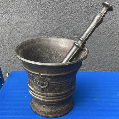 Mörser aus messing - messing, (metall)