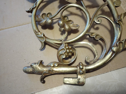 Massiver wandkerzenhalter - massiver,