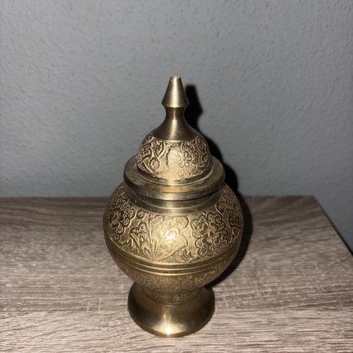 Vintage messing dose gefäß - dose, /