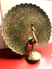  Vintage Messing Pfau