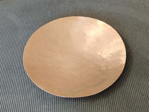 Schale hammerschlag handarbeit - hammerschlag,