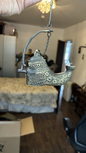 Antike osmanische öllampe - antike,