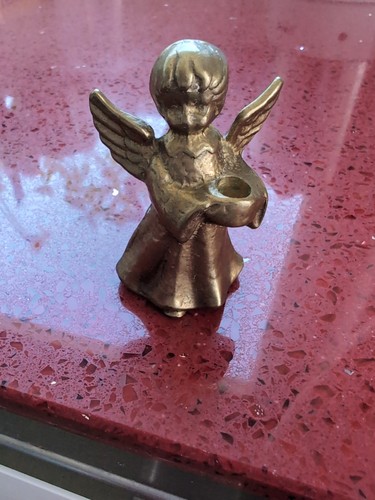 Engel messing figur - engel,