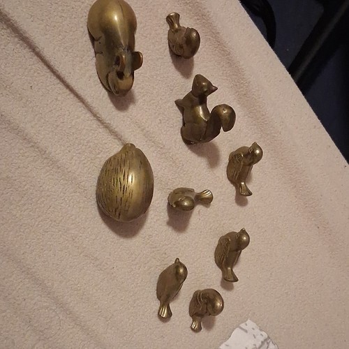 Konvolut kleine messingfiguren - kleine,