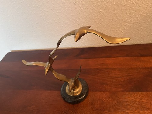 Mid century messing skulptur - century,