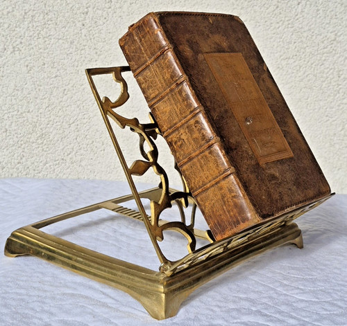 Alter buchständer messing - alter,