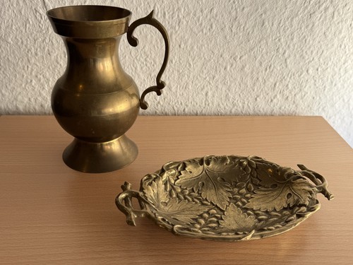 Messing schale mit - messing,