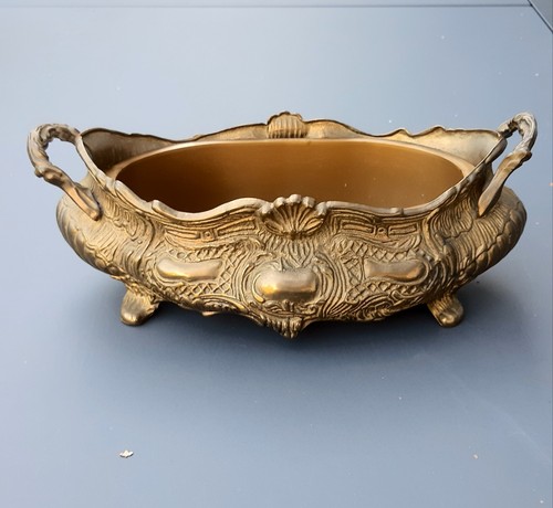 Jardiniere messing barock - jardiniere,