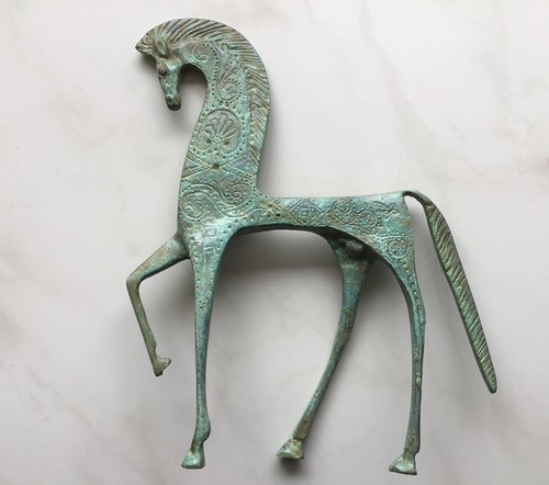 Messing figur etruskisches - messing,