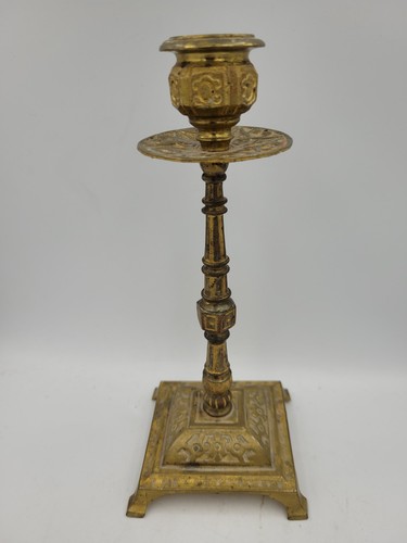 Alter messing kerzenhalter - alter,