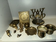 Messing Vintage  konvolut Hund