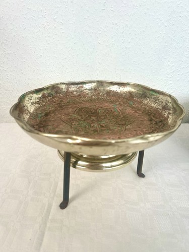 Antike messing kupfer - antike, schale
