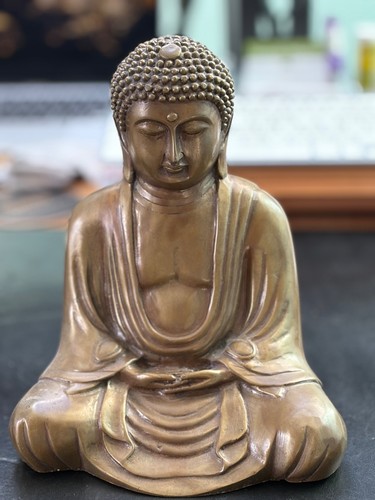 Buddha figur bronze - buddha,