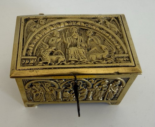 Alte schatulle bronze - alte,