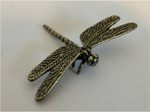 Vintage massiv messing libelle - vintage,