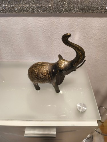 Elefant messing handarbeit - elefant,